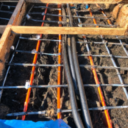 Construction d'une Fondation en Béton Armé pour un Bâtiment Durable Trelaze